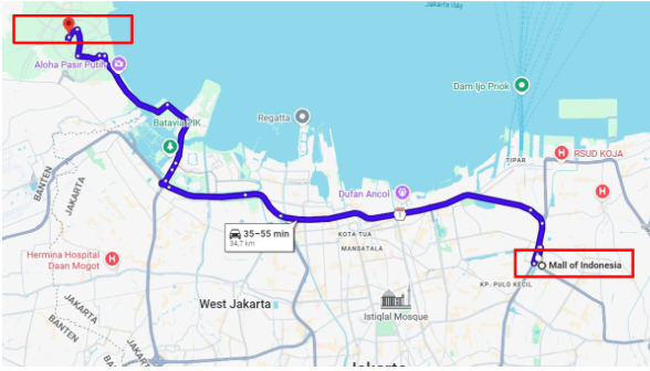 Panduan titik jemput Mall of Indonesia (MOI) - gambar 2